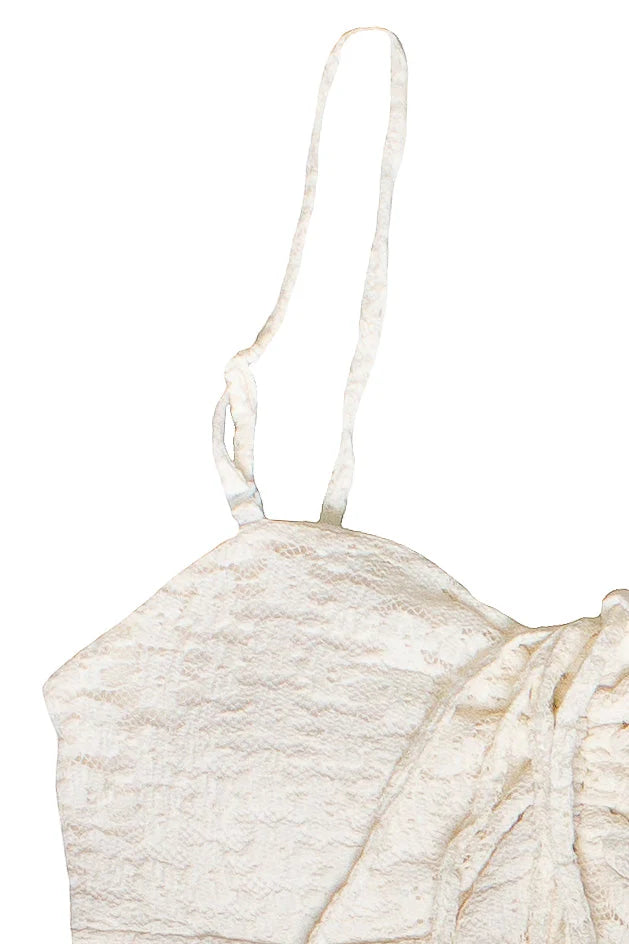 Hanky Hem Lace Cami Dress