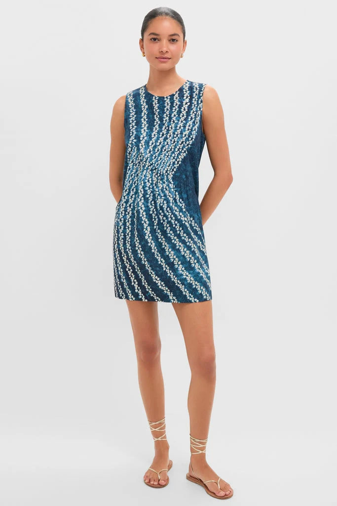 Indigo Mariner's Knot Clements Dress