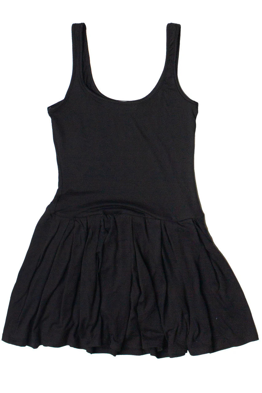 Pleated Skort Mini Dress