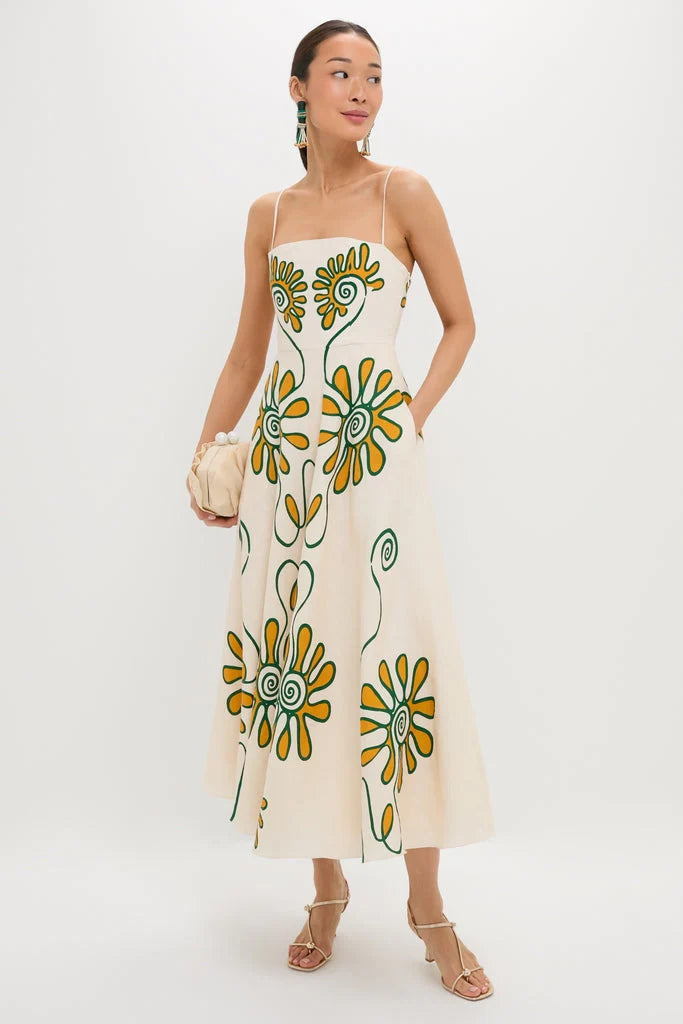 Namur Ivory Delta Dress