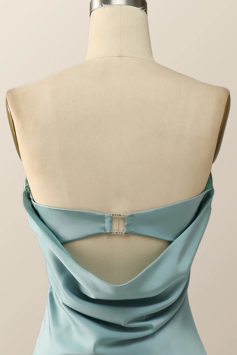 Strapless Jade Mermaid Long Dress