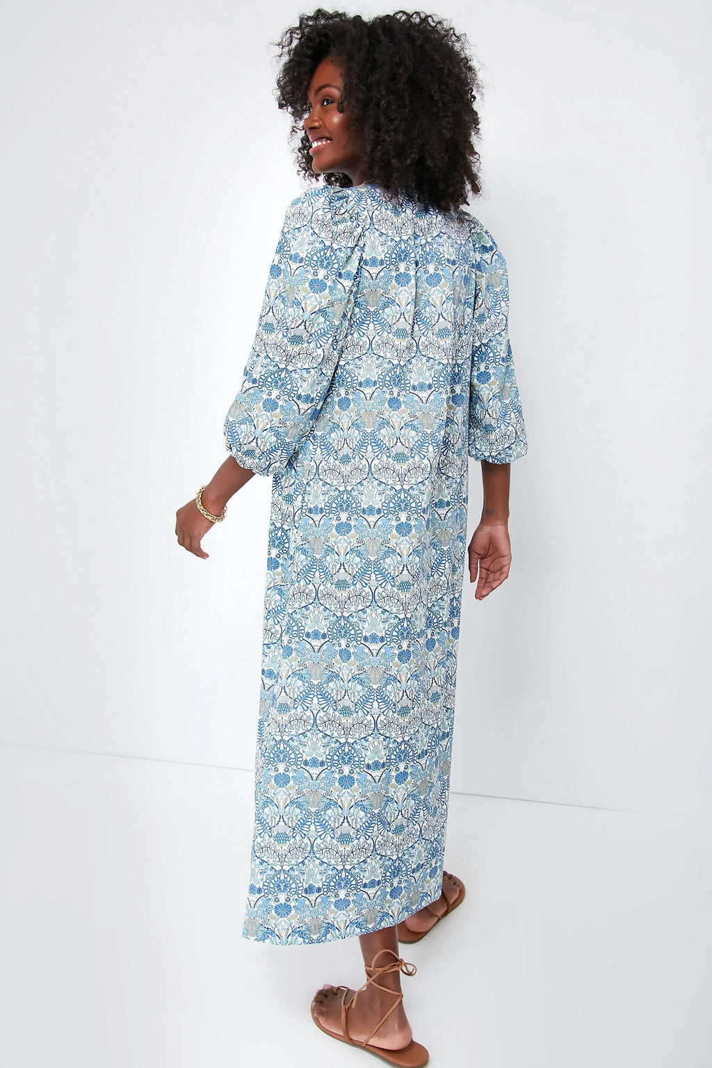 Blue Morris Allotment Maya Dress