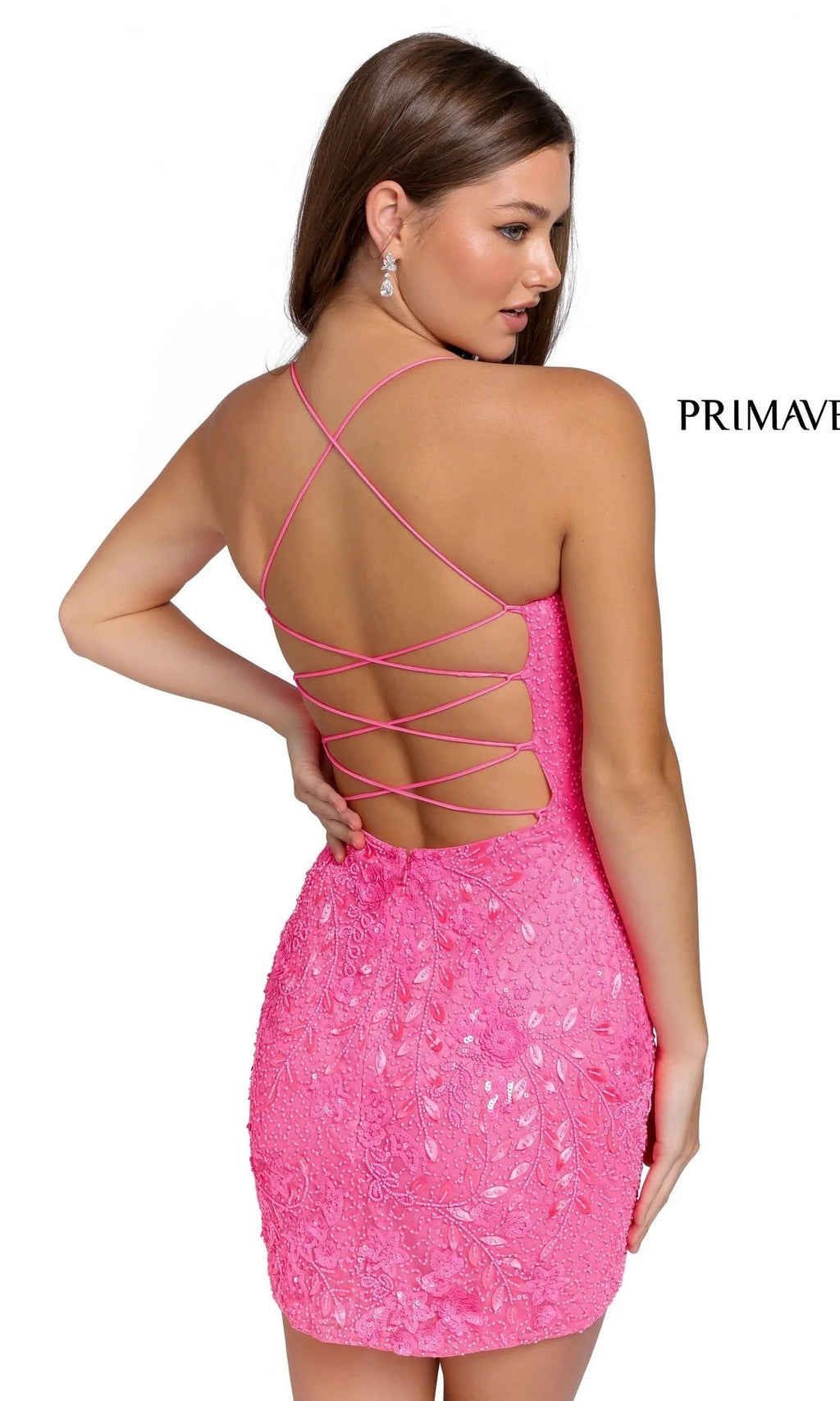 Short Homecoming Dress by Primavera 3816