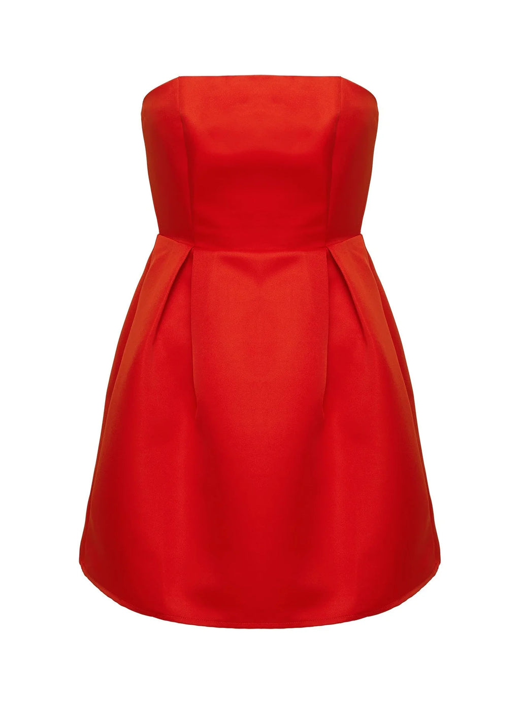 Spader Corset Mini Dress Red