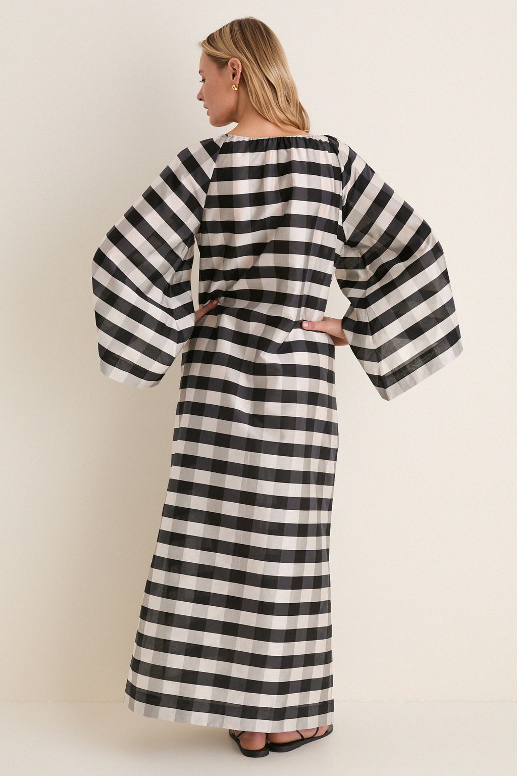 Midnight Check Claudine Dress