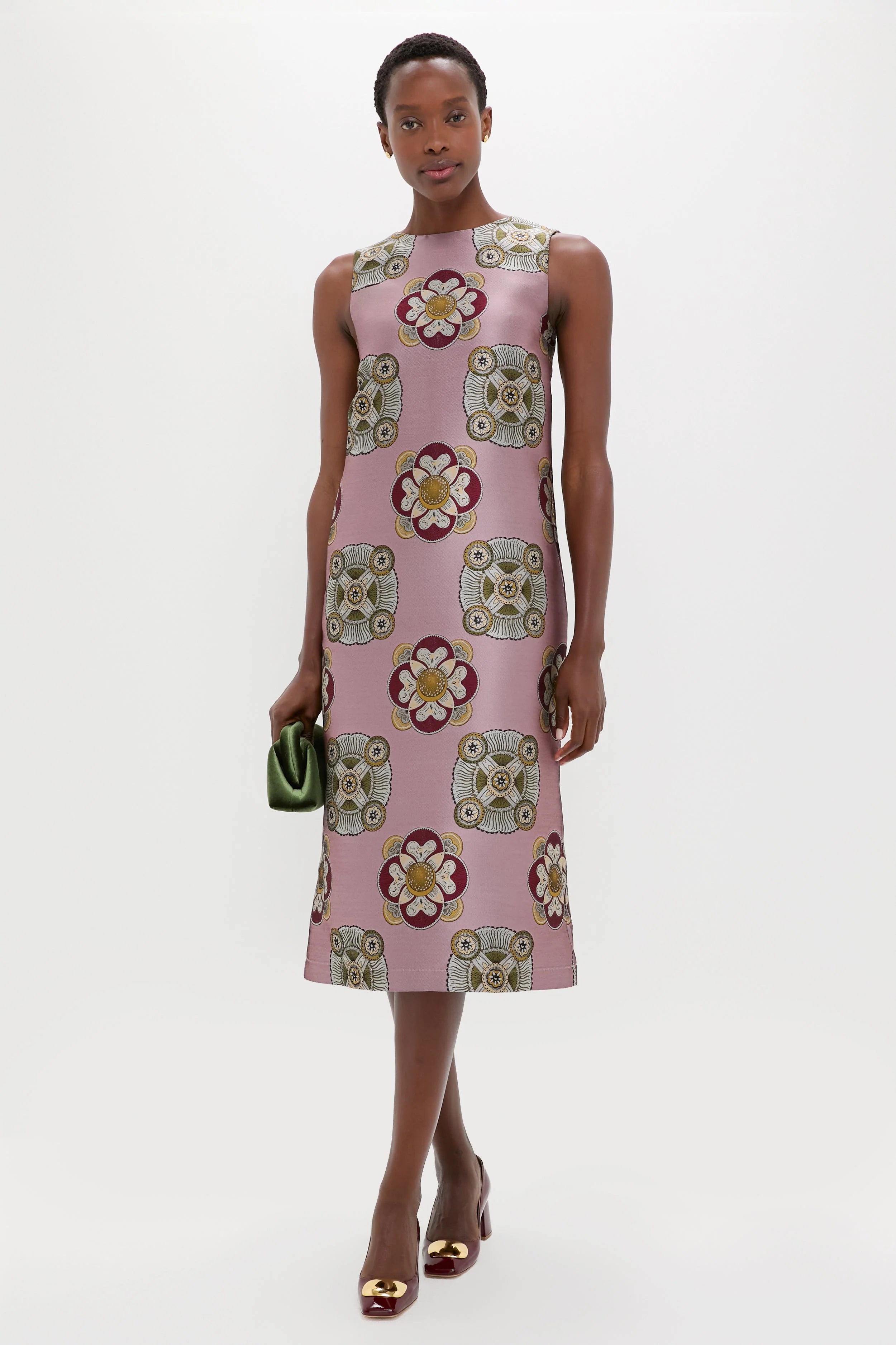 Nucleus Pink Column Dress
