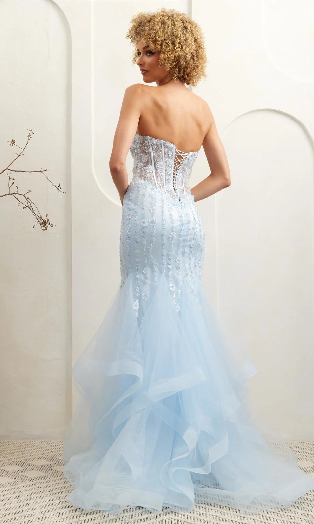 Amelia Couture Long Formal Dress 8002