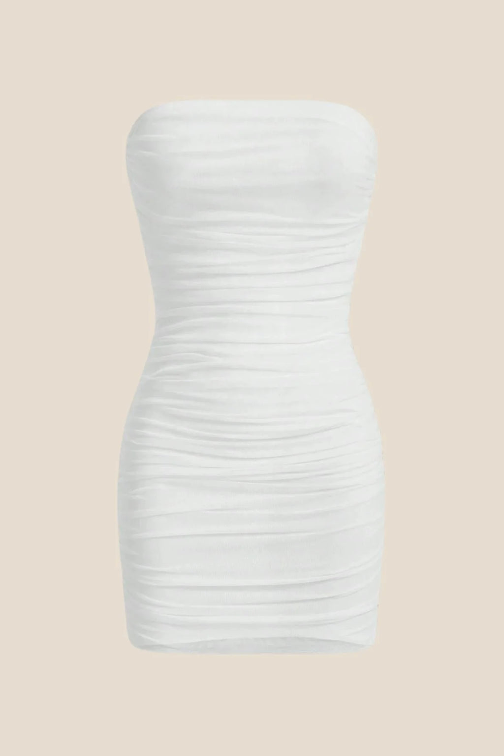 Strapless Red Bodycon Lace-up Short Dress