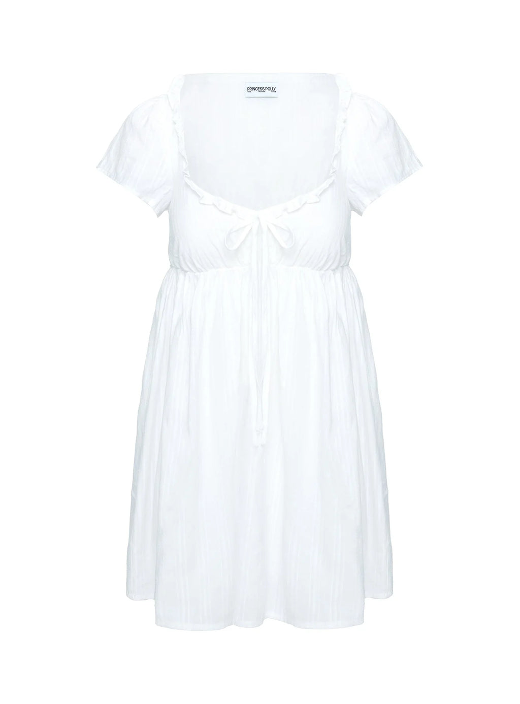 Monsterrat Mini Dress White