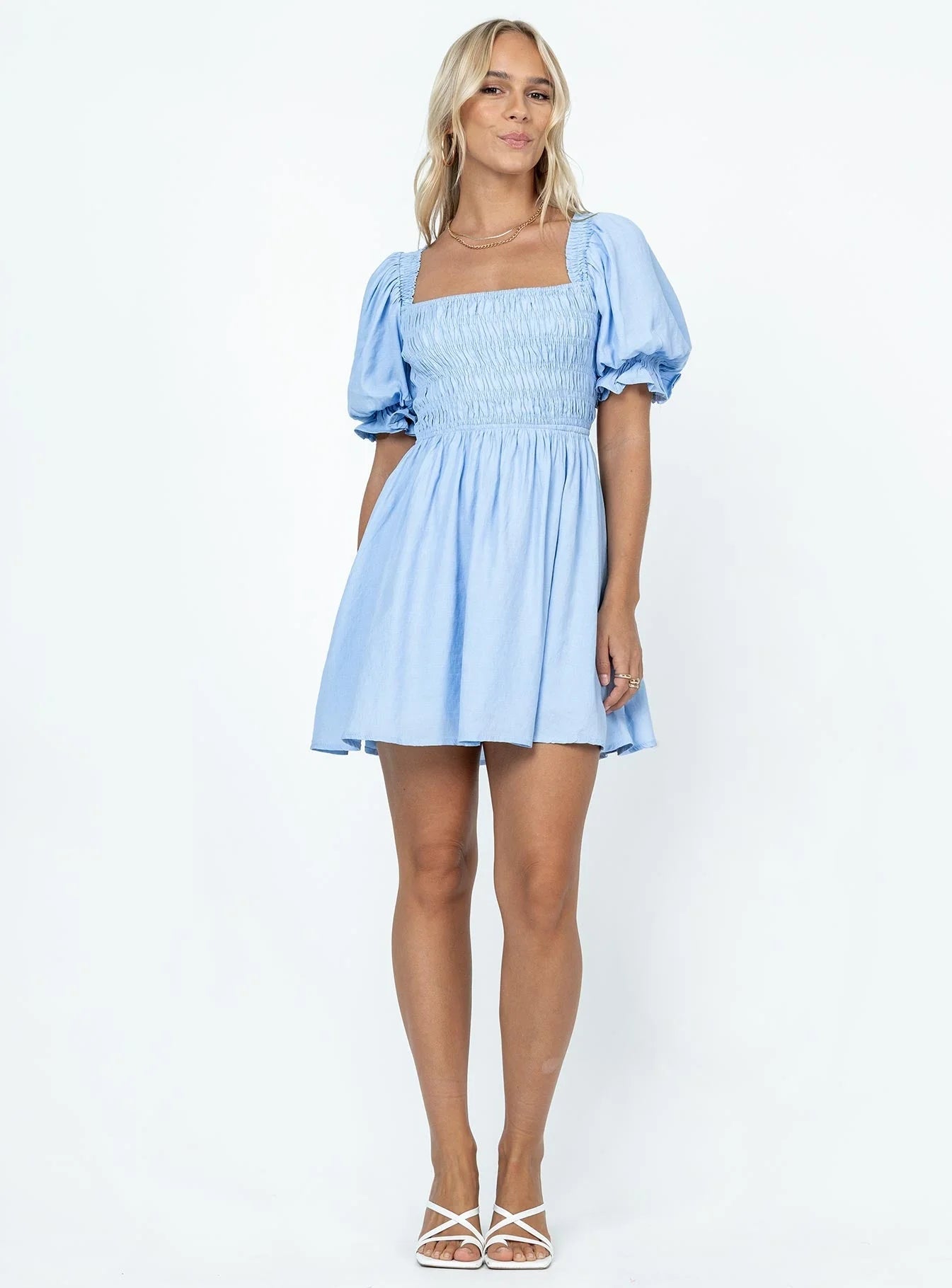 Dani Mini Dress Blue
