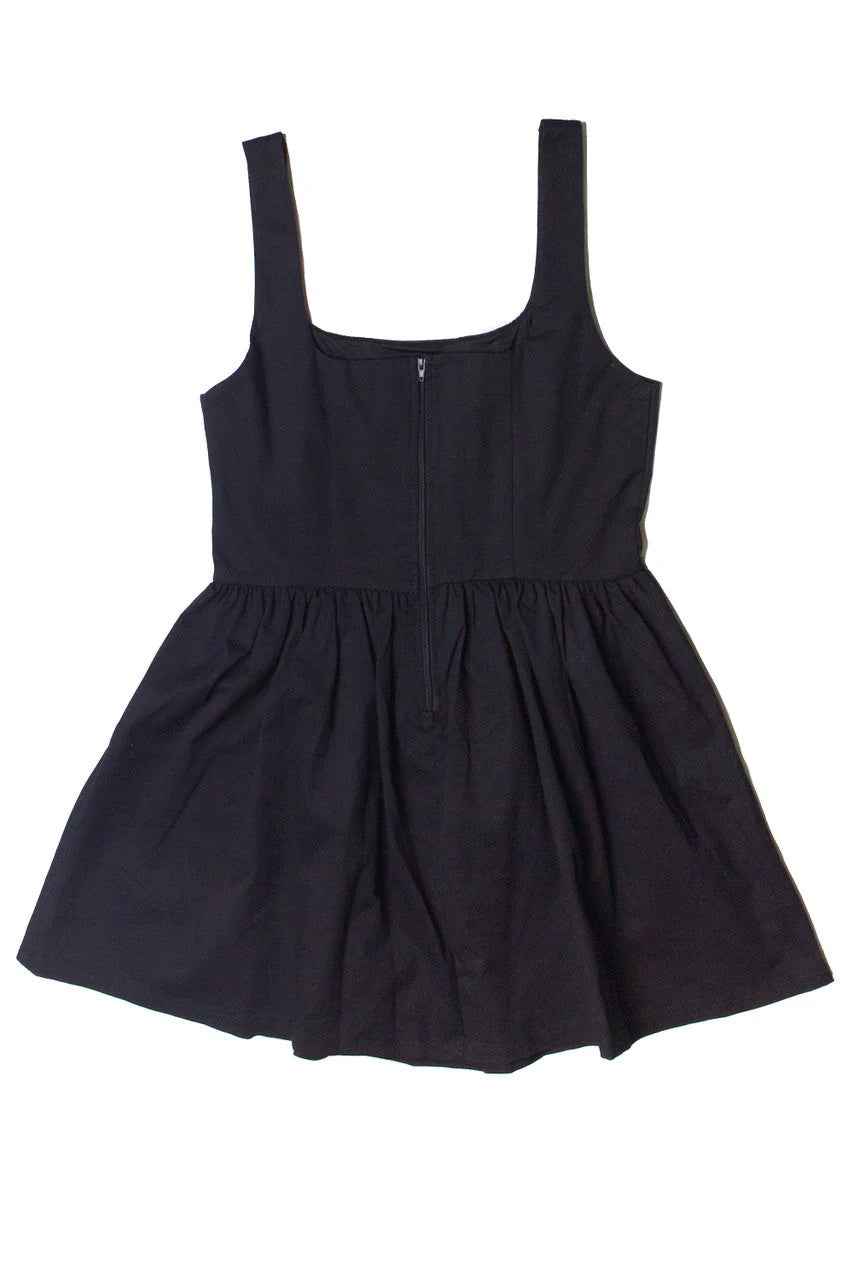 Fitted Bodice Mini Dress