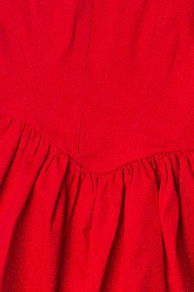 Fitted Bodice Mini Dress