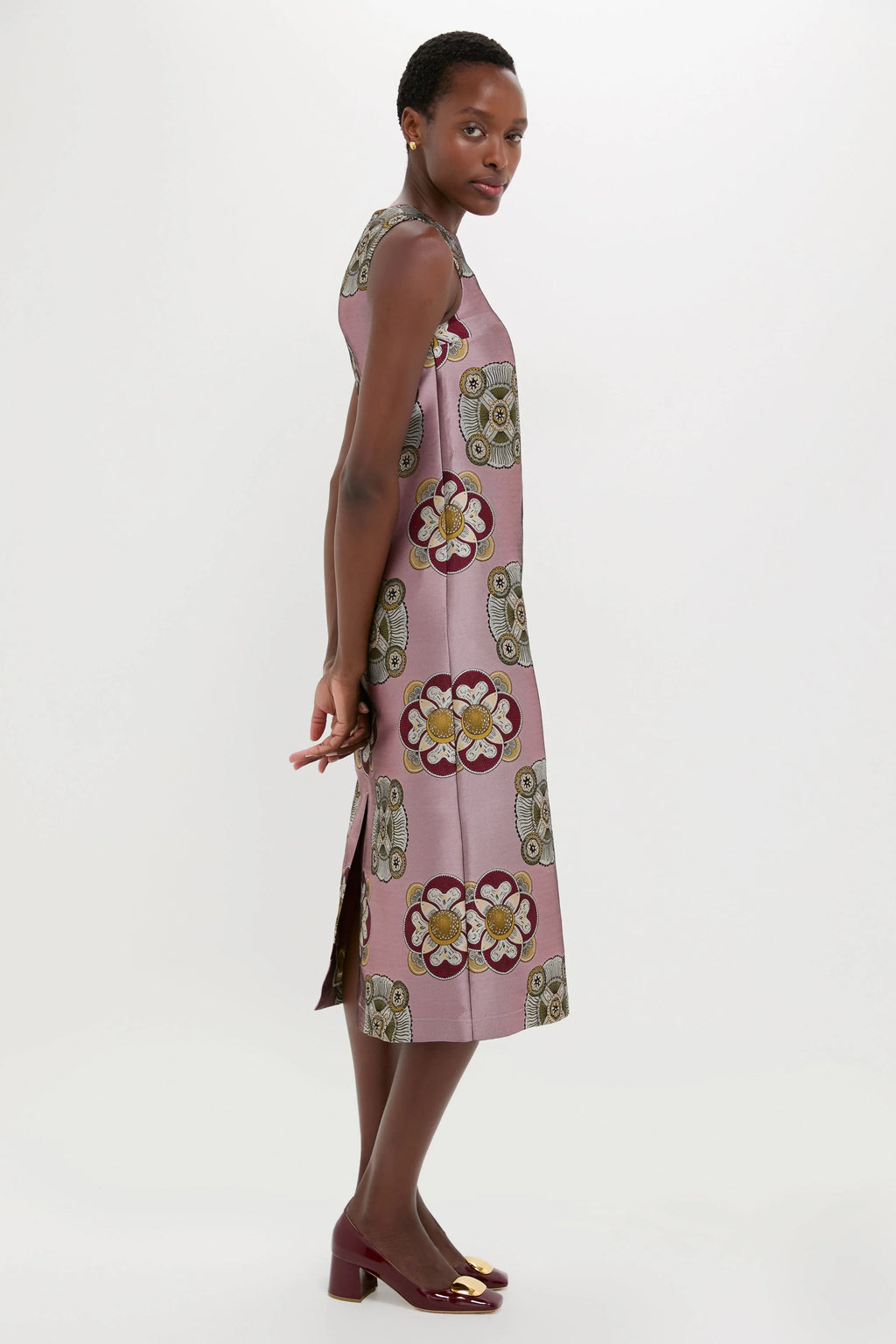 Nucleus Pink Column Dress