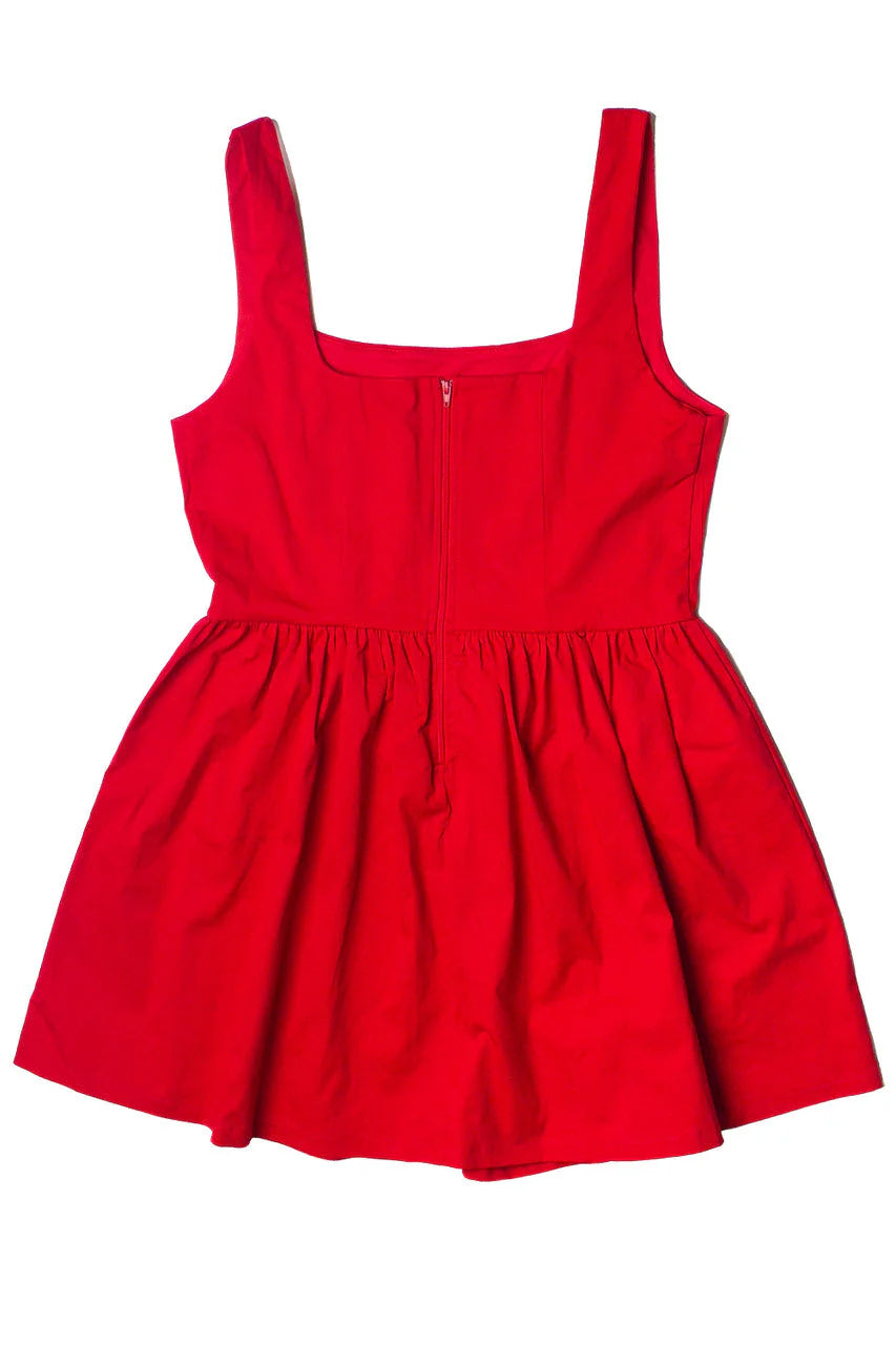 Fitted Bodice Mini Dress
