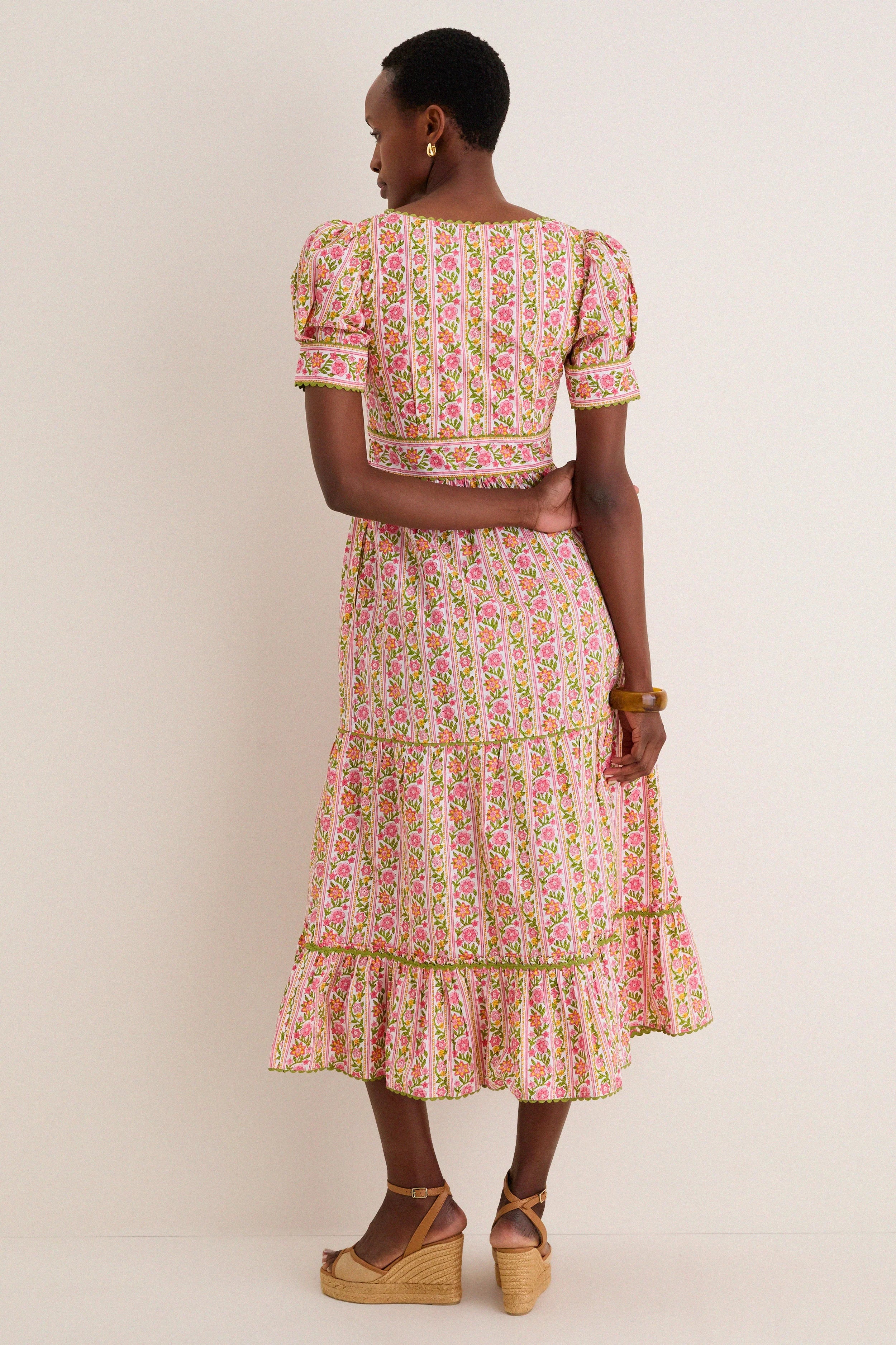 Moghul Border Evelyn Dress
