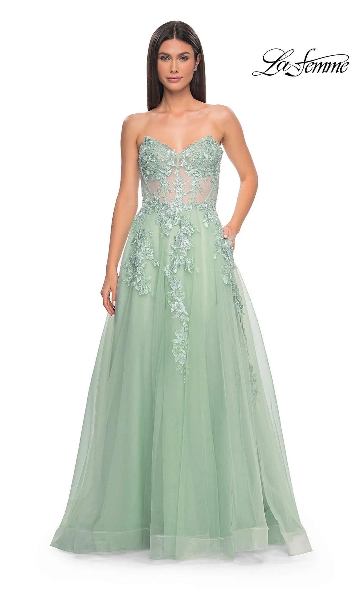 La Femme 32082 Formal Prom Dress