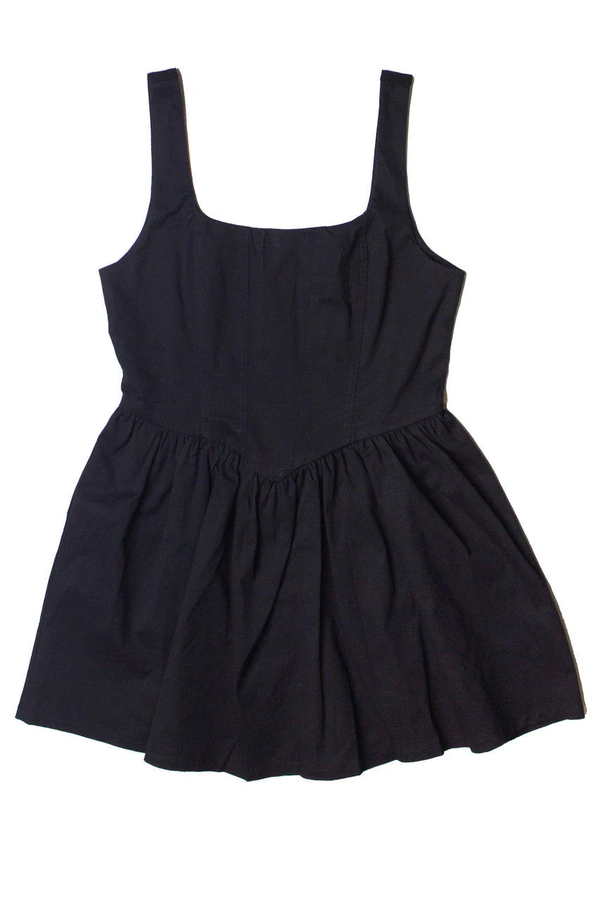 Fitted Bodice Mini Dress