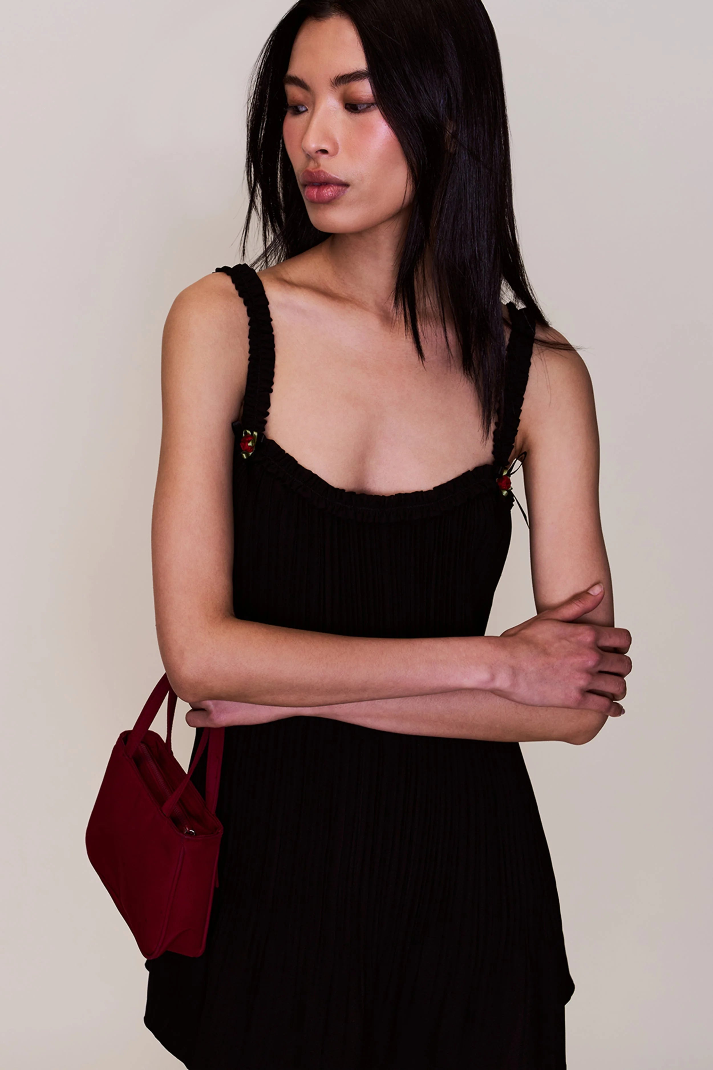Penelope Plisse Dress