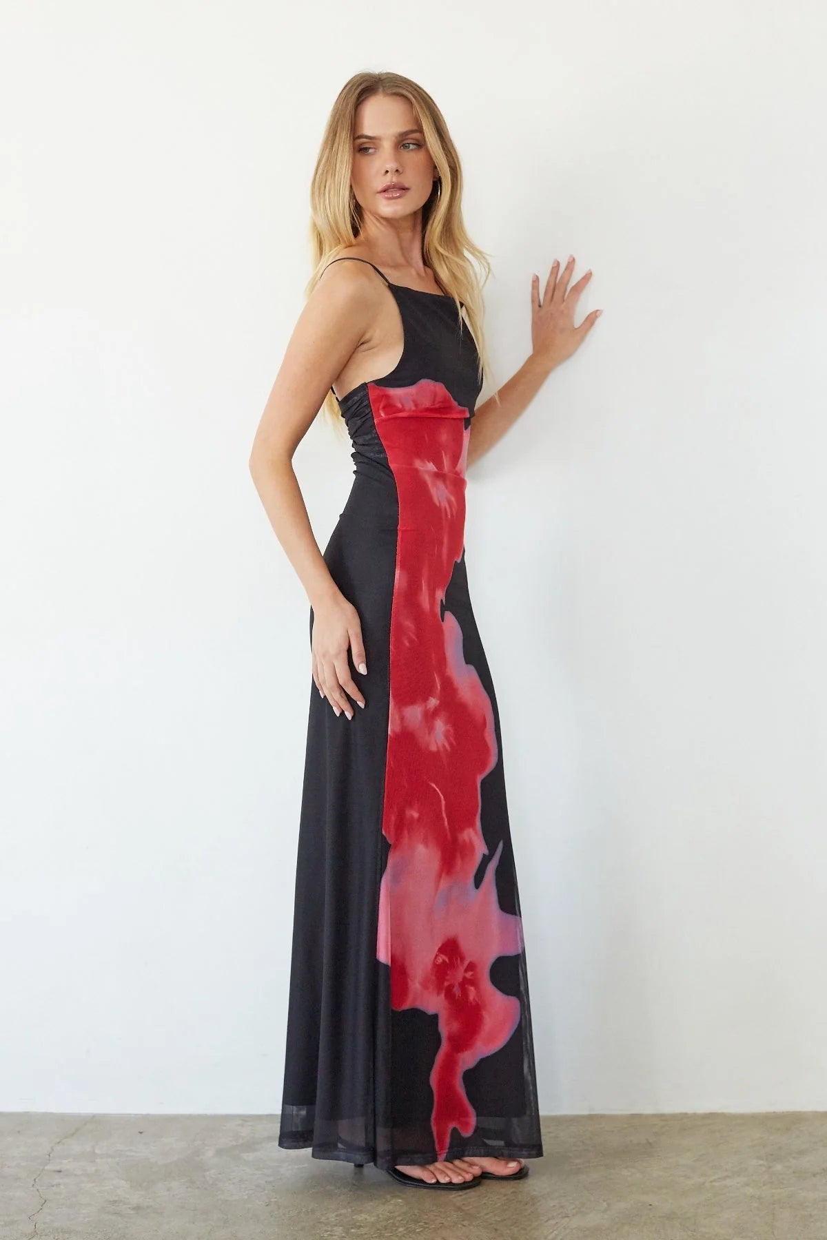 Twila Mesh Maxi Dress