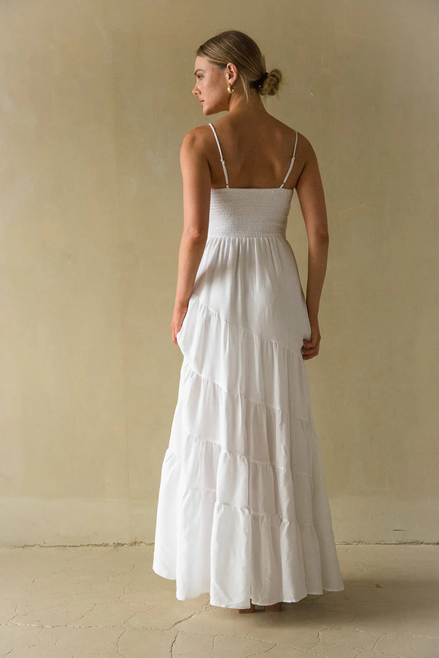 Donna Twist Front Maxi Dress